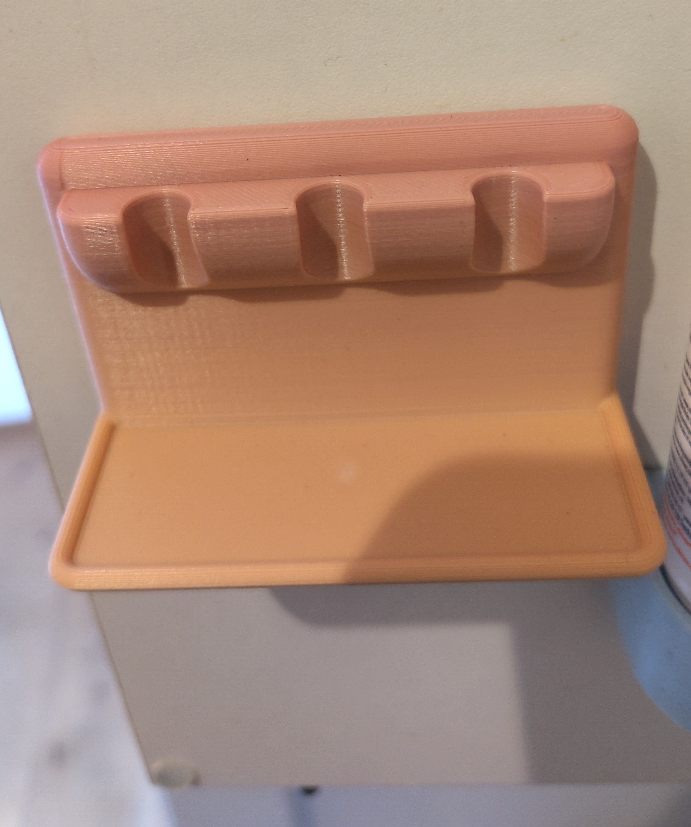 Toothbrush Holder with Drip Tray for 3 Oral-B Electric Toothbrushes