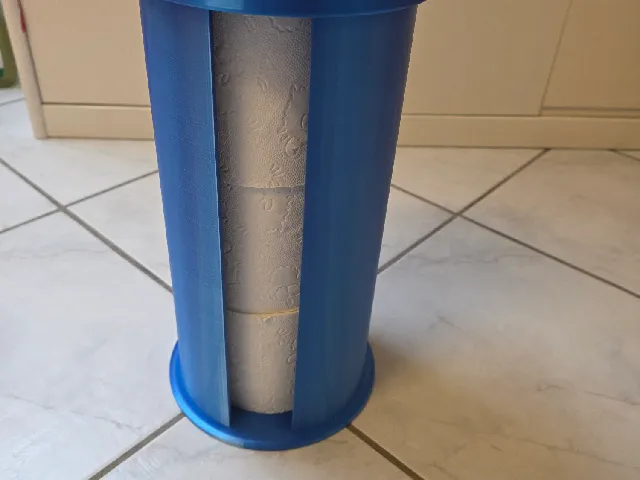 Toilet paper storage bin (Toilettenpapierständer)