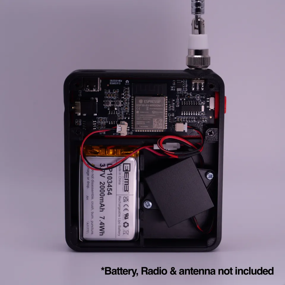 Cubert AMNVOLT SI4732 ATS Mini Radio Case by zerofox3D | Download