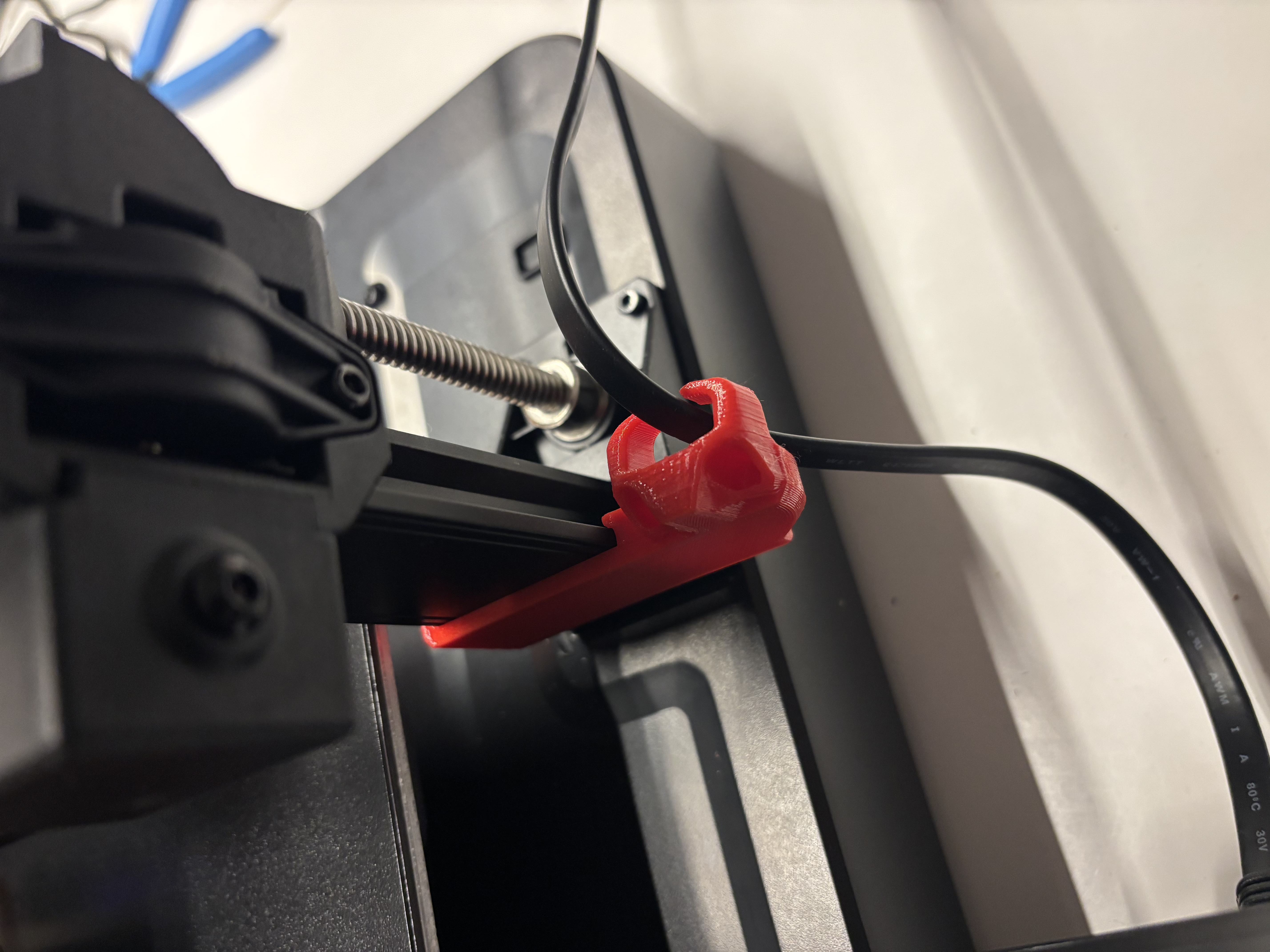 Right side mount for g sensor usb c cable Ender 3 V3 KE