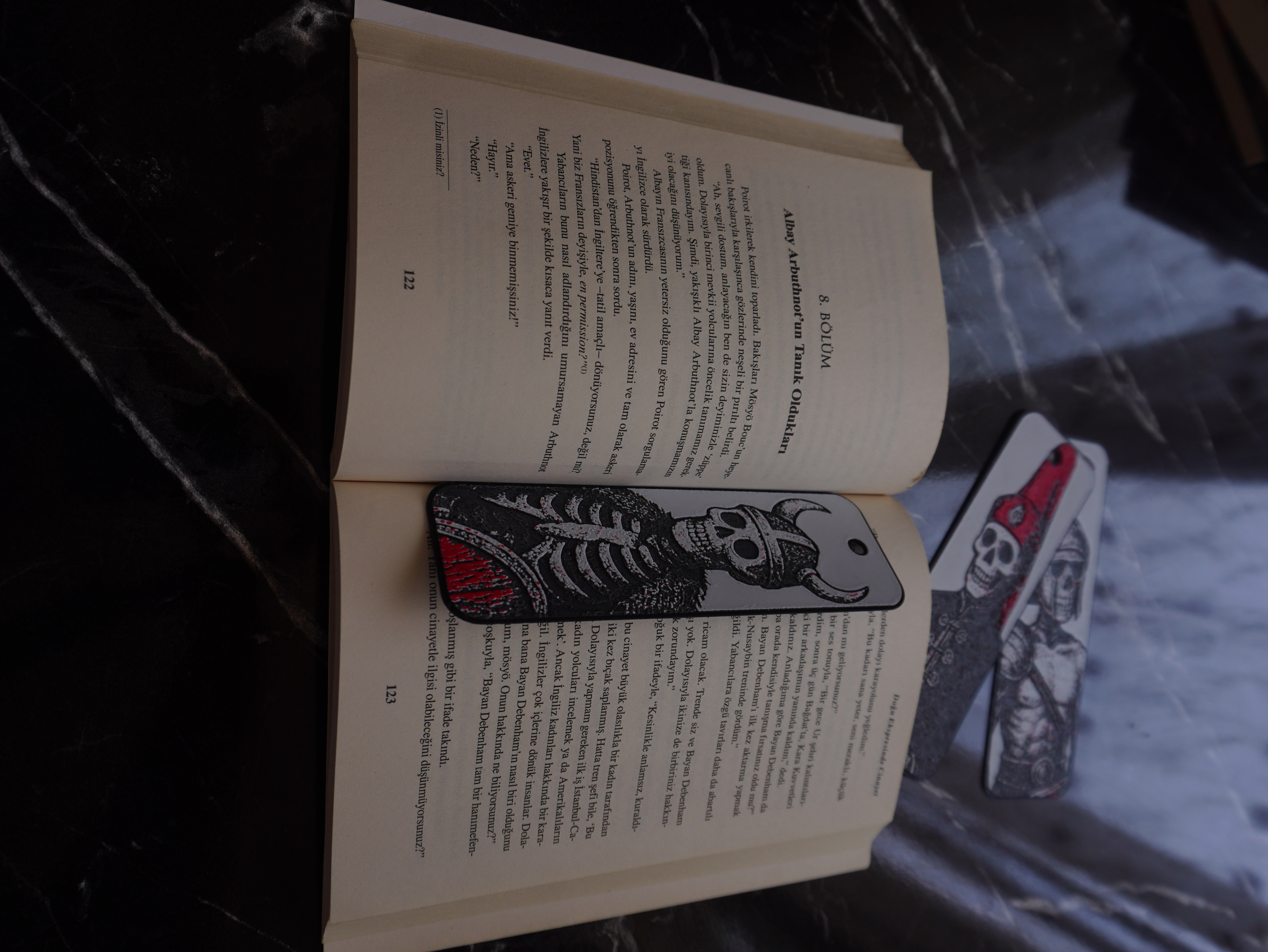 Miniatura 5 do modelo 3D Warrior Skeleton Bookmarks