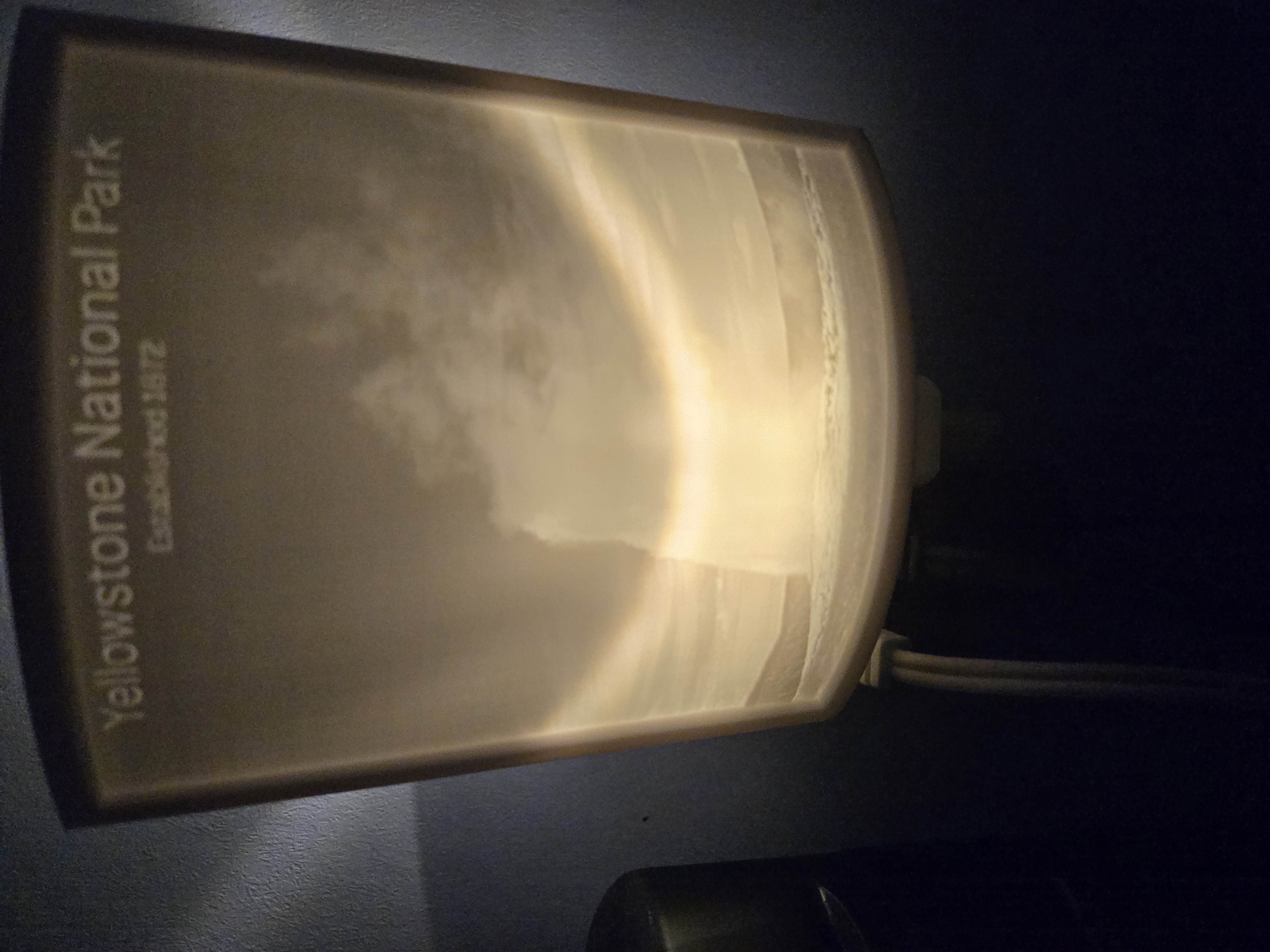 Old Faithful Nightlight Lithophane