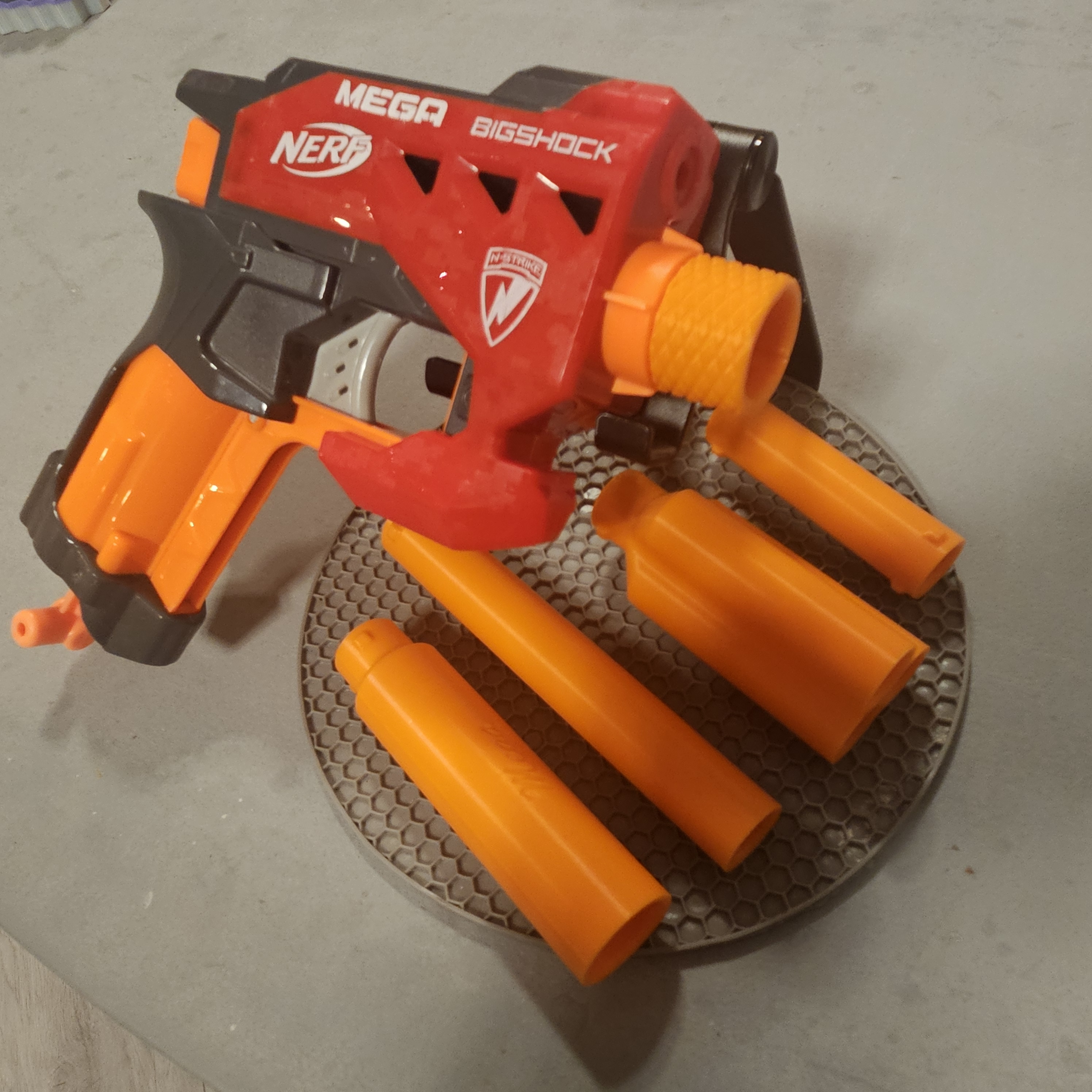 NERF MEGA BIGSHOCK/TALON Removable Little Rocket Barrel