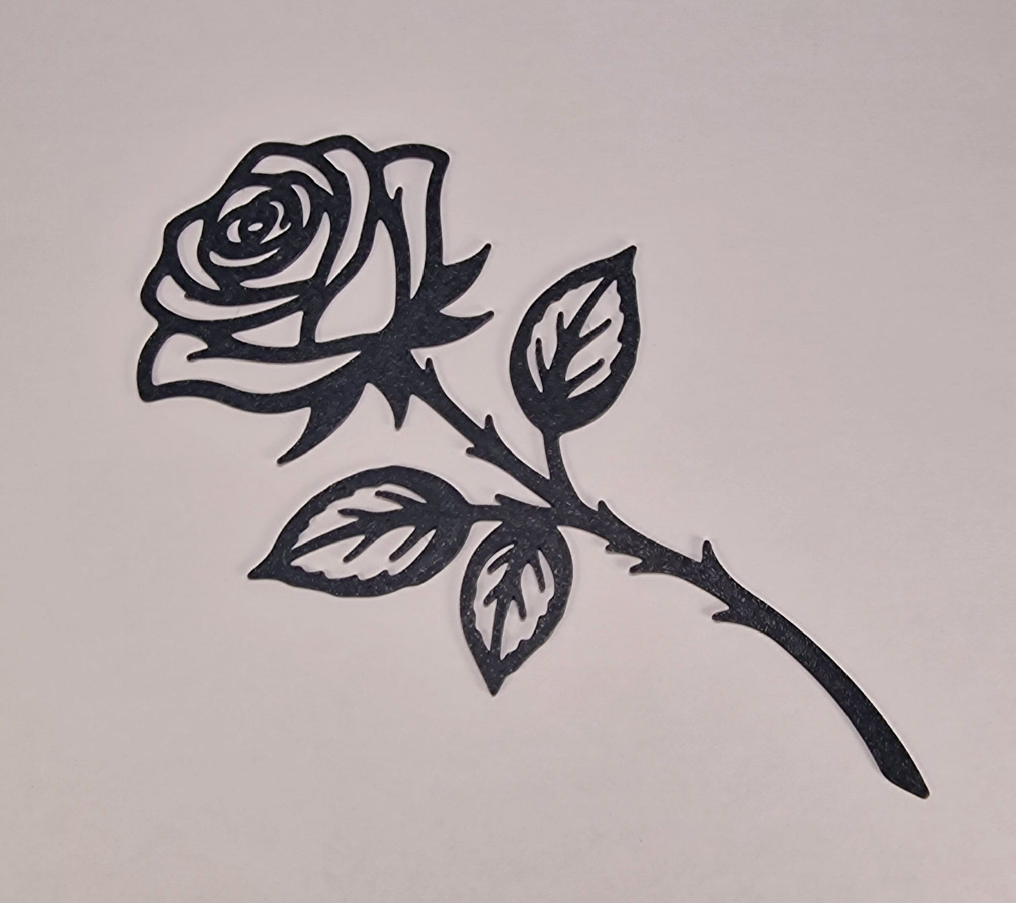 Romantic Rose Bookmark for Valentine’s Day