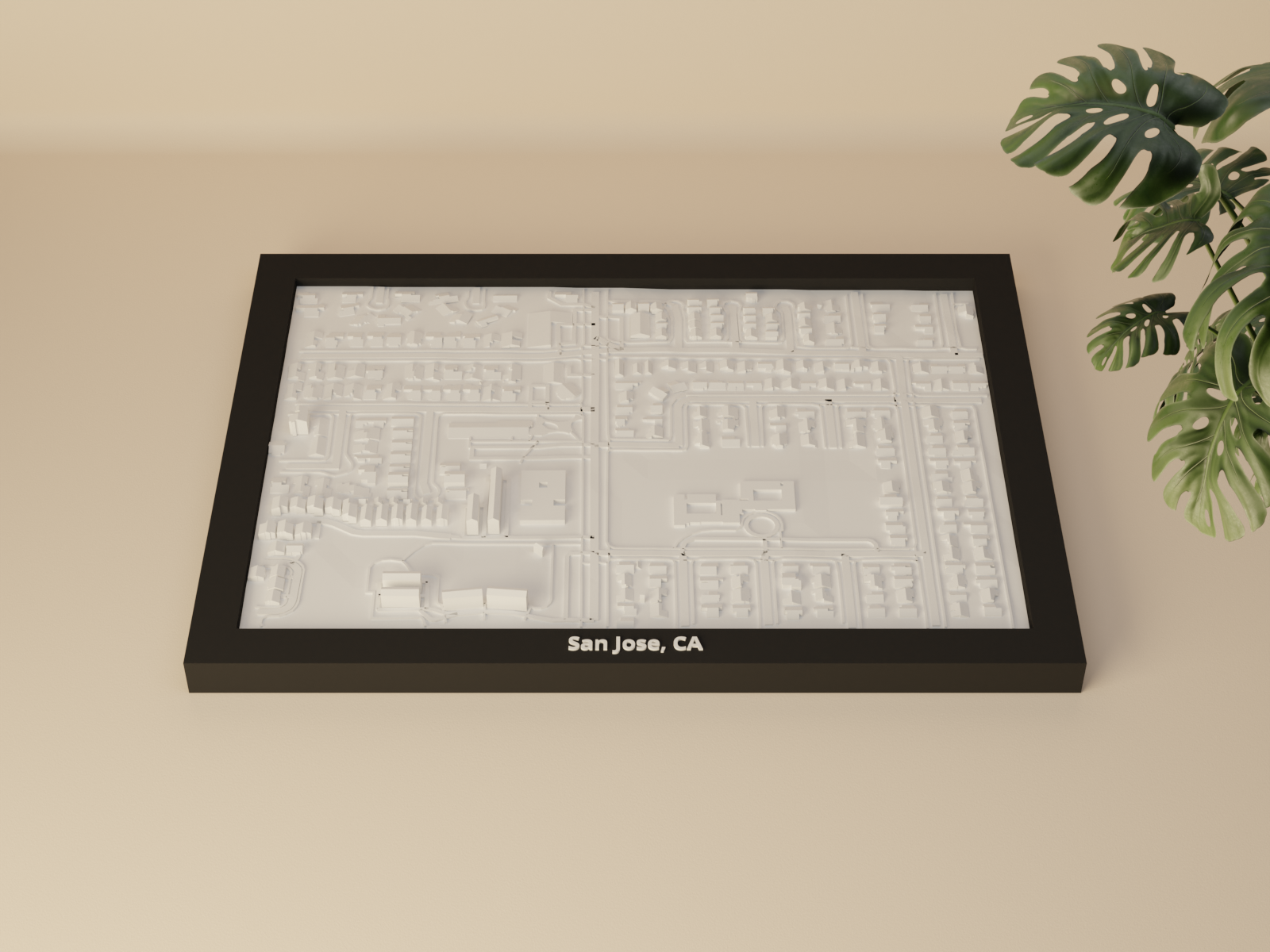 San Jose, CA, United States - 3D Miniature