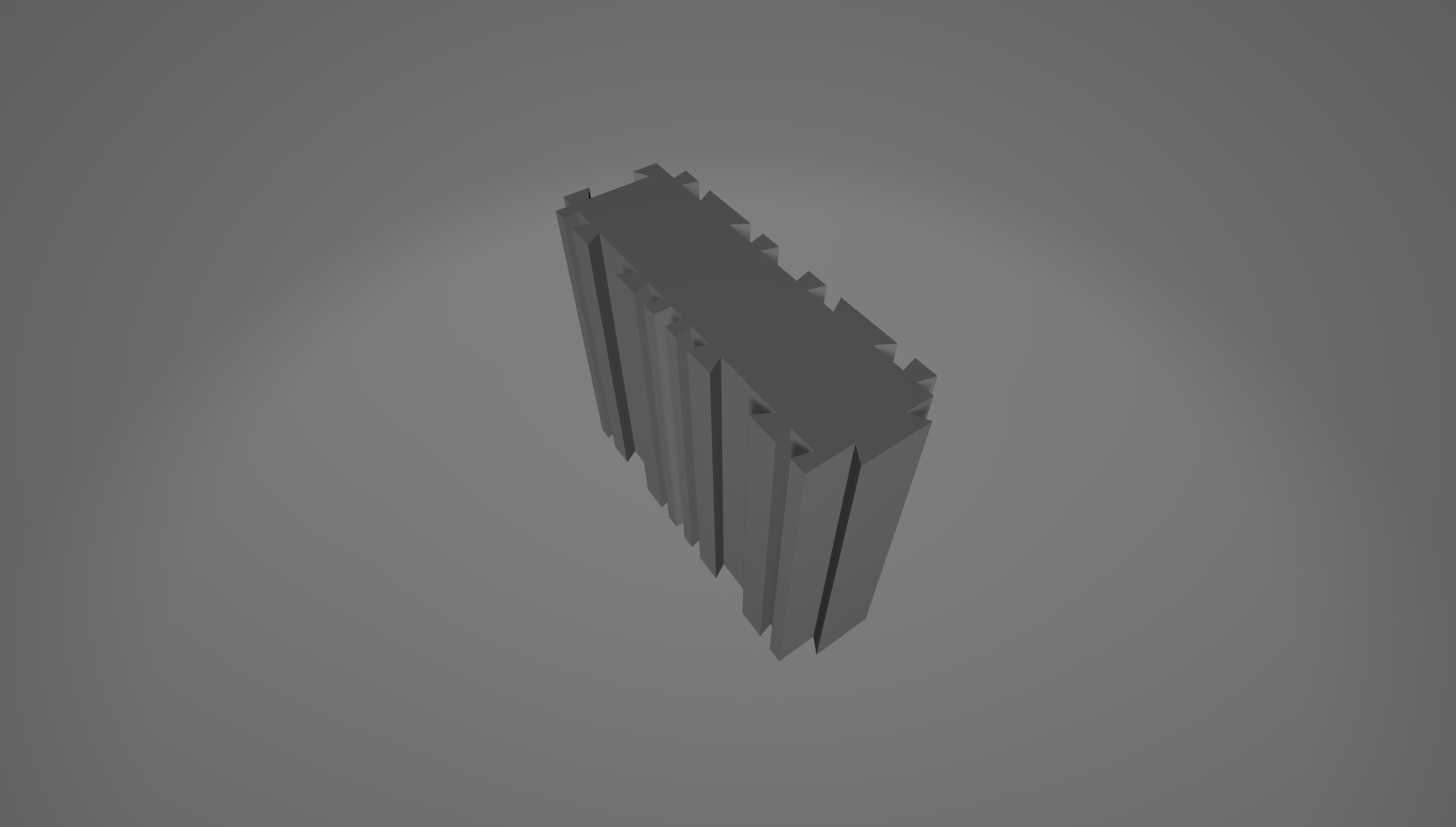 Remix modular drawer for electronic components 3D model thumbnail