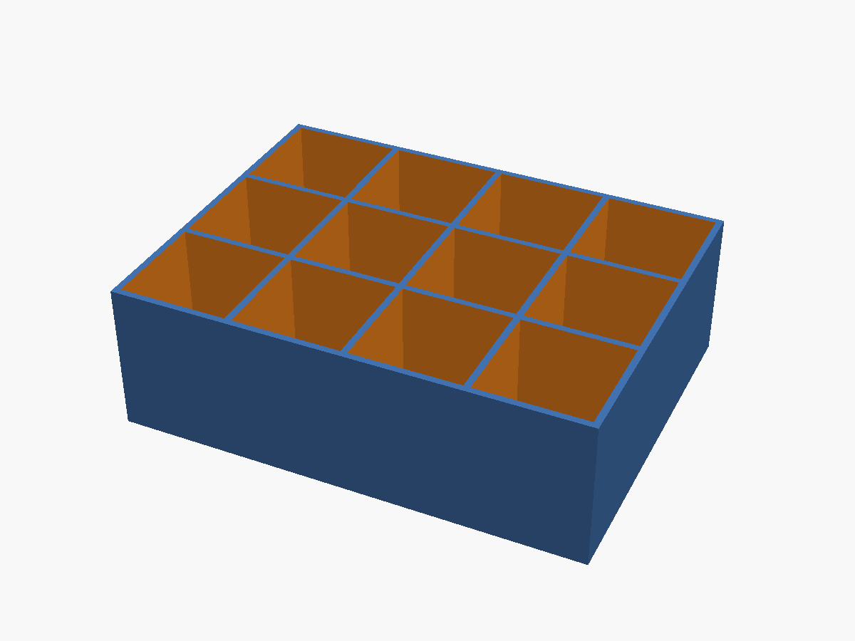 Seed Starting Tray — Seedling Propagation Cells (Customizable)