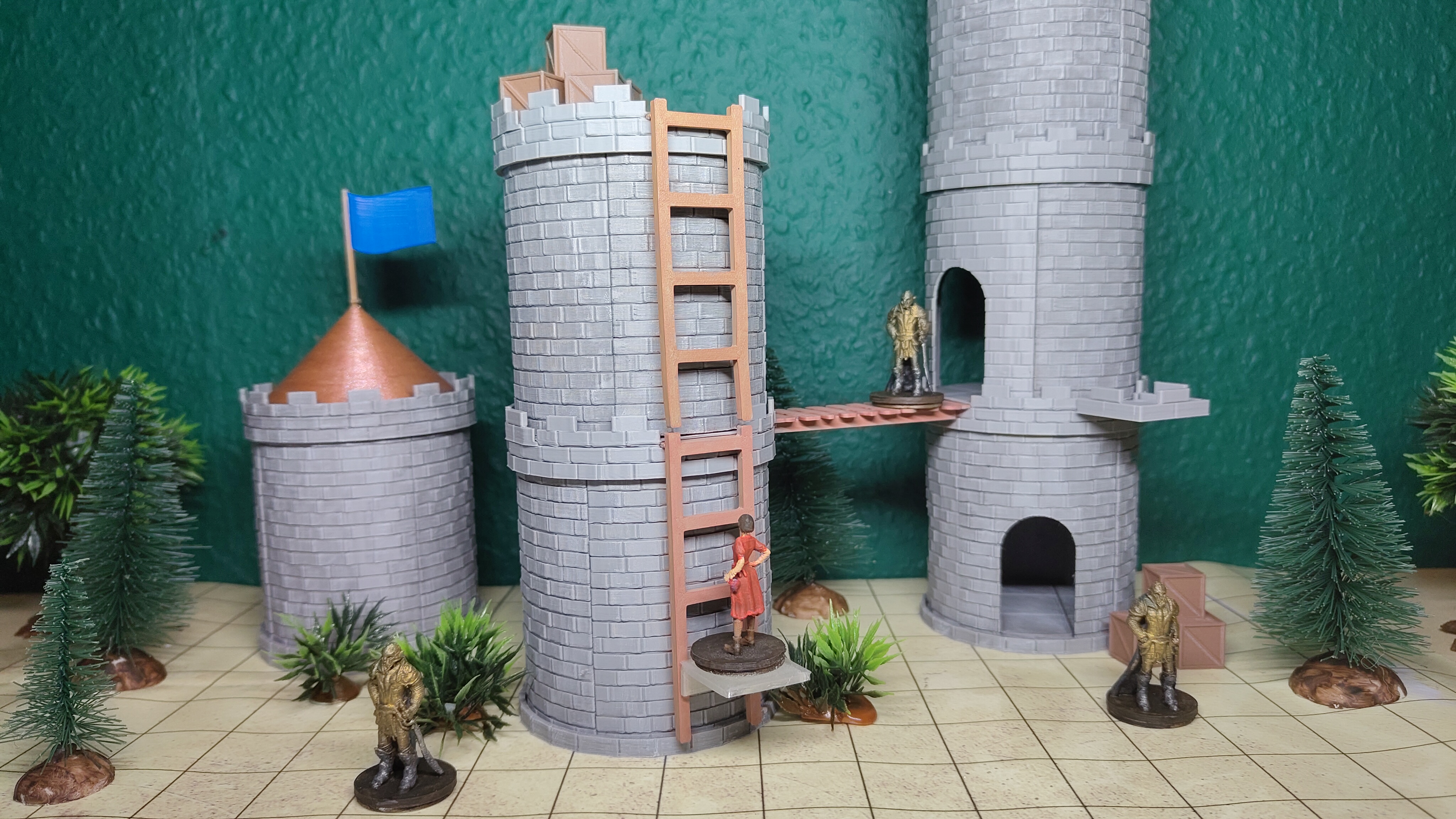 Modular flat pack tower system  - DnD/TTRPG — thumbnail 6