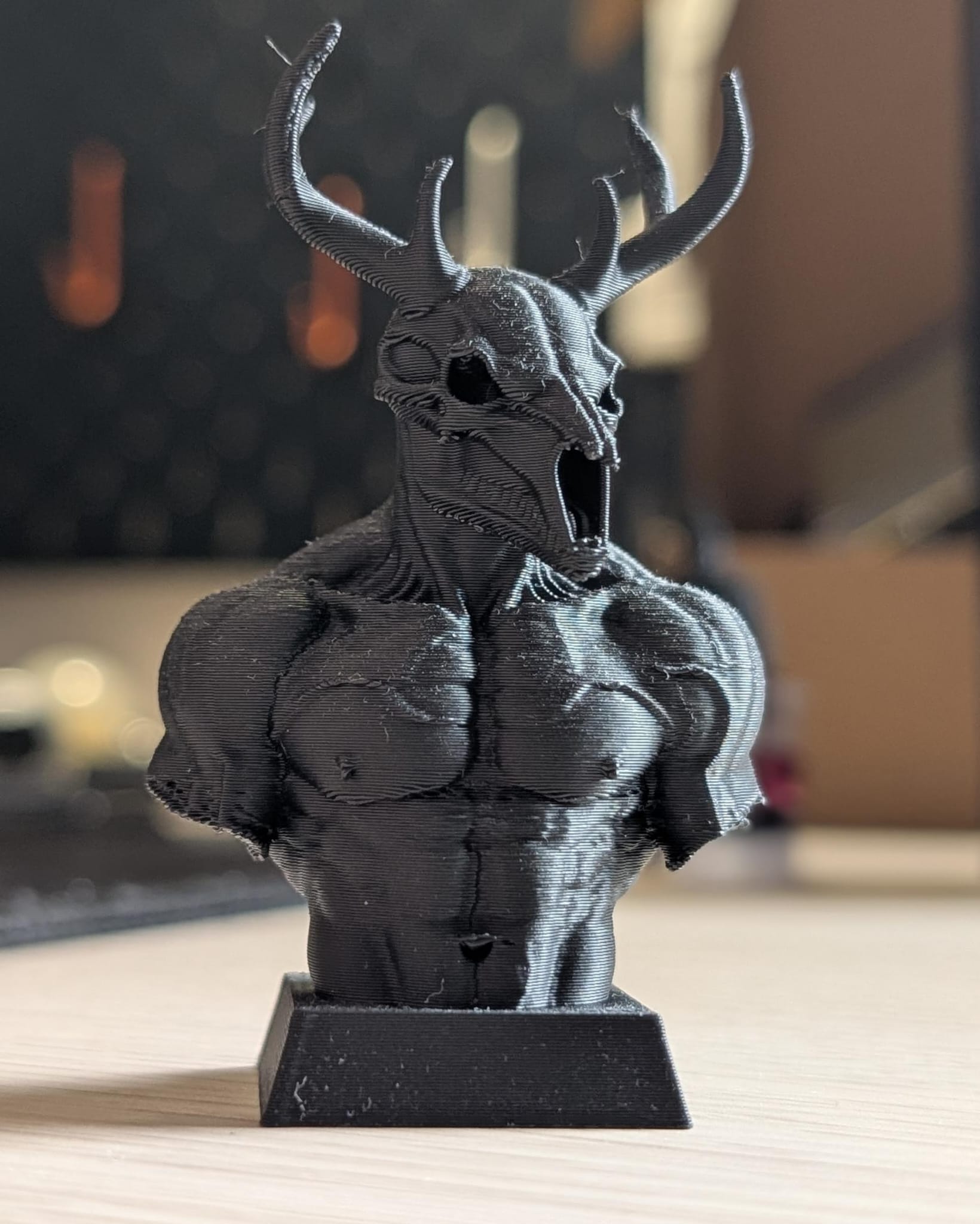 deerskull bust