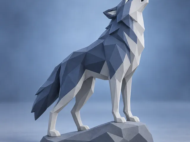 Low Poly Wolf