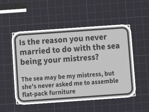 The sea