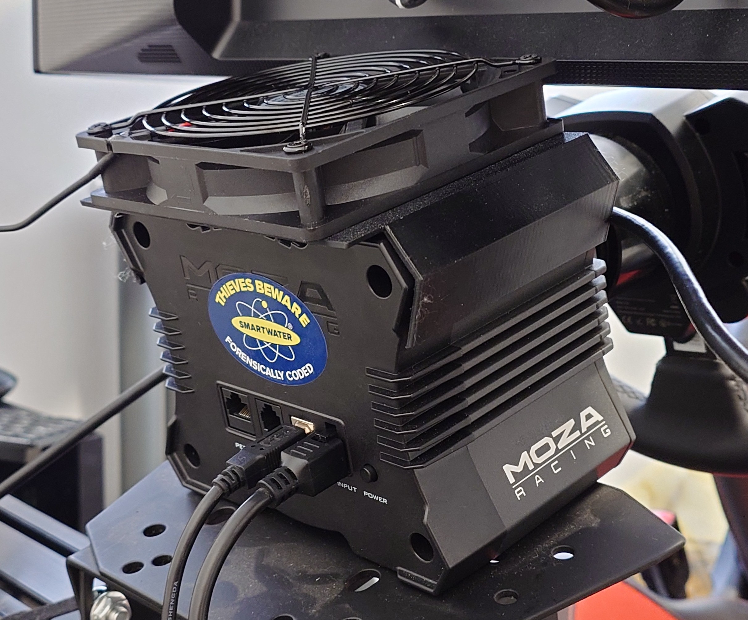 MOZA R5 Wheelbase Cooling Bracket For 120mm Fan