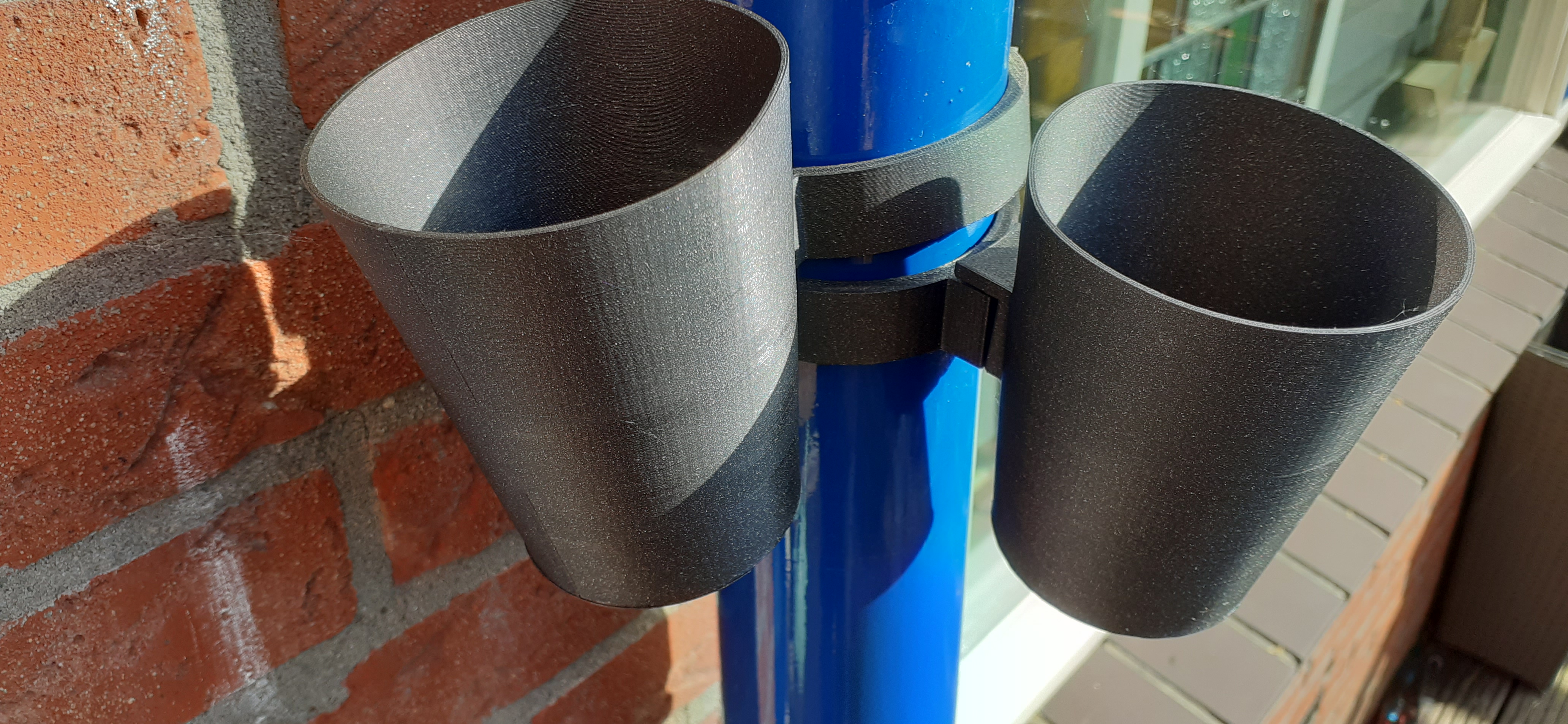 drainpipe flower pot — miniatura 4