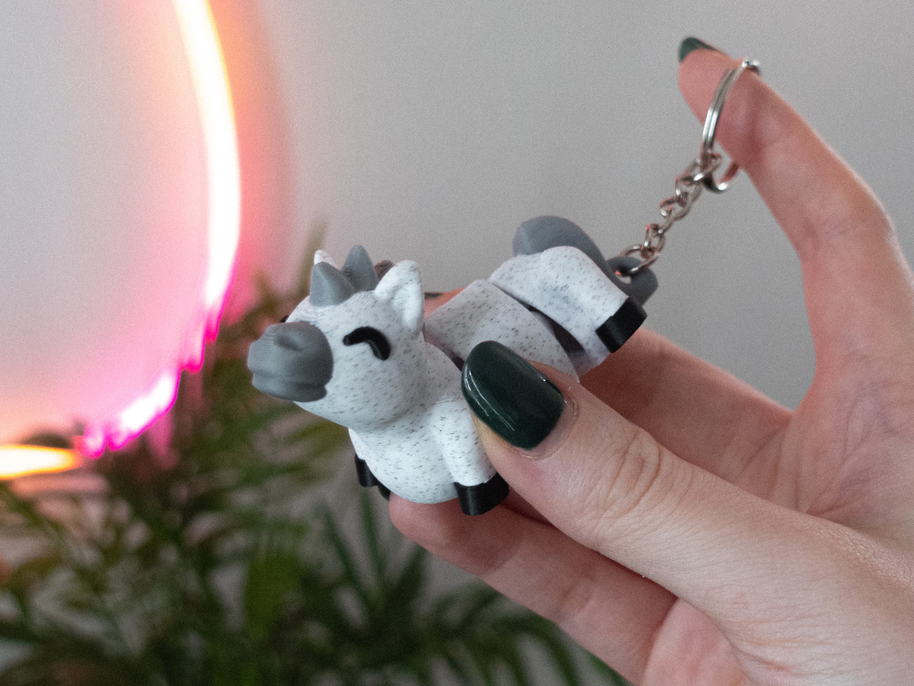 Miniatura 2 do modelo 3D Flexi Horse (+Keychain)