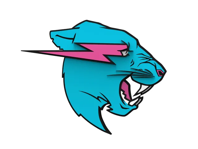 MrBeast 3D Logo - Wall Mount