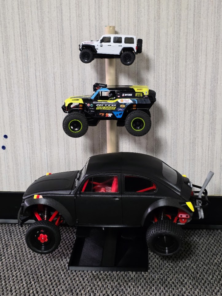 RC Modular Rail Shelf System