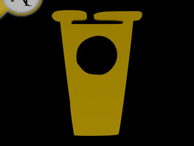 Simple Coffee Cup Symbol - 2D Art