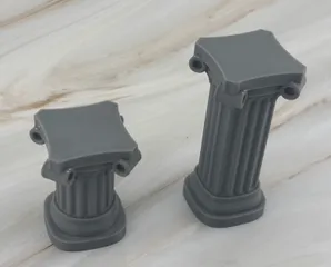 Greco Roman Corinthian Composite Style Pedestal Stand Set – Classical Decor