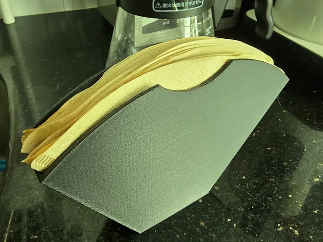 Coffee Filter Dispenser Box