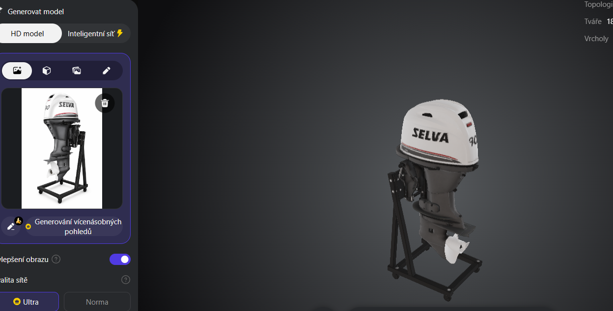 motor boat selva 70