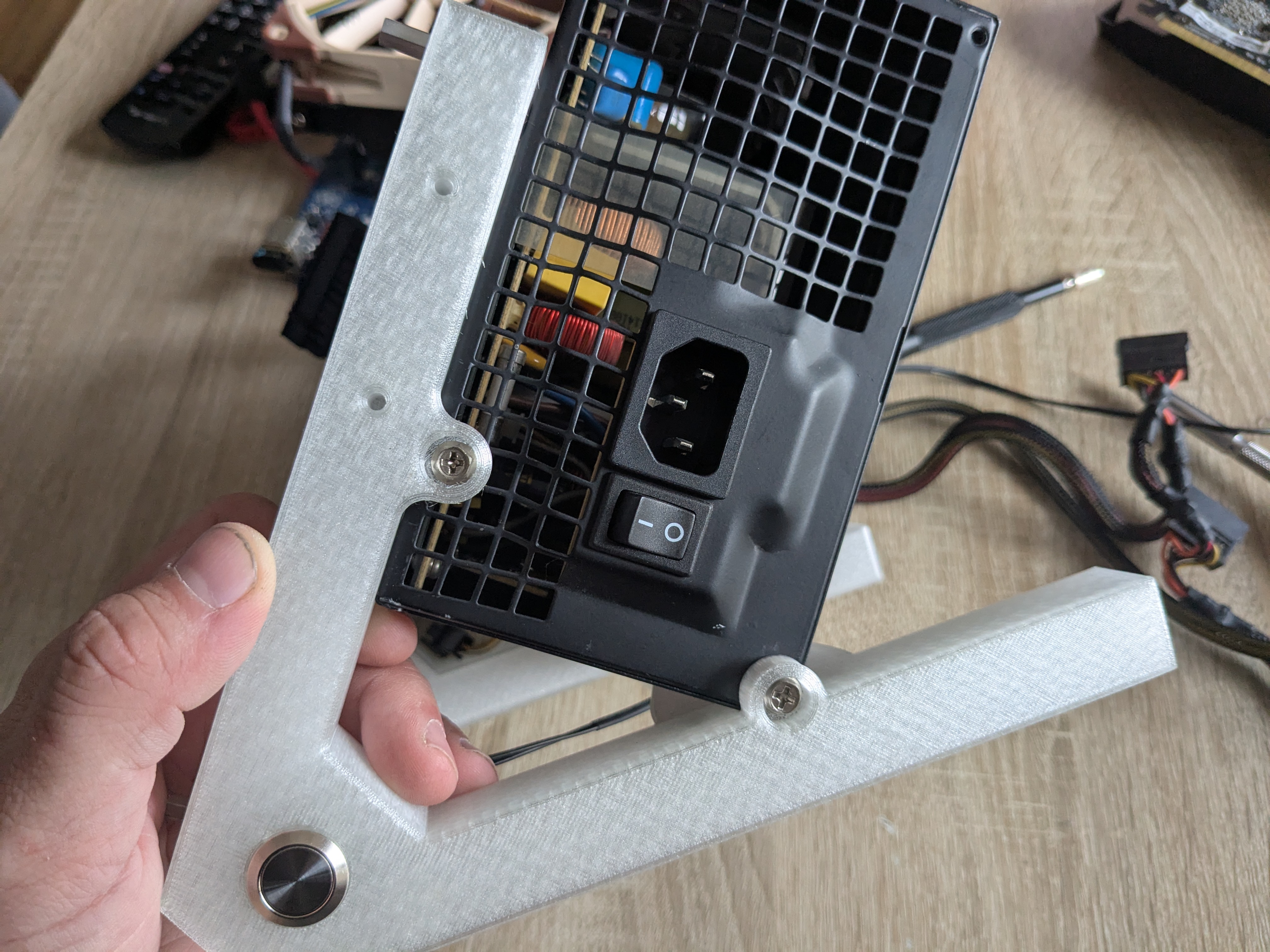 Miniatura 12 do modelo 3D Open PC frame case stand