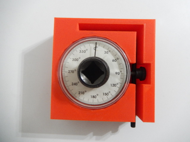 1/2 angle torque gauge tool holder