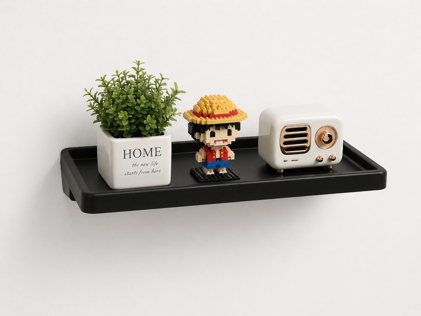 Minimal Wall Shelf – Compact Organizer Tray