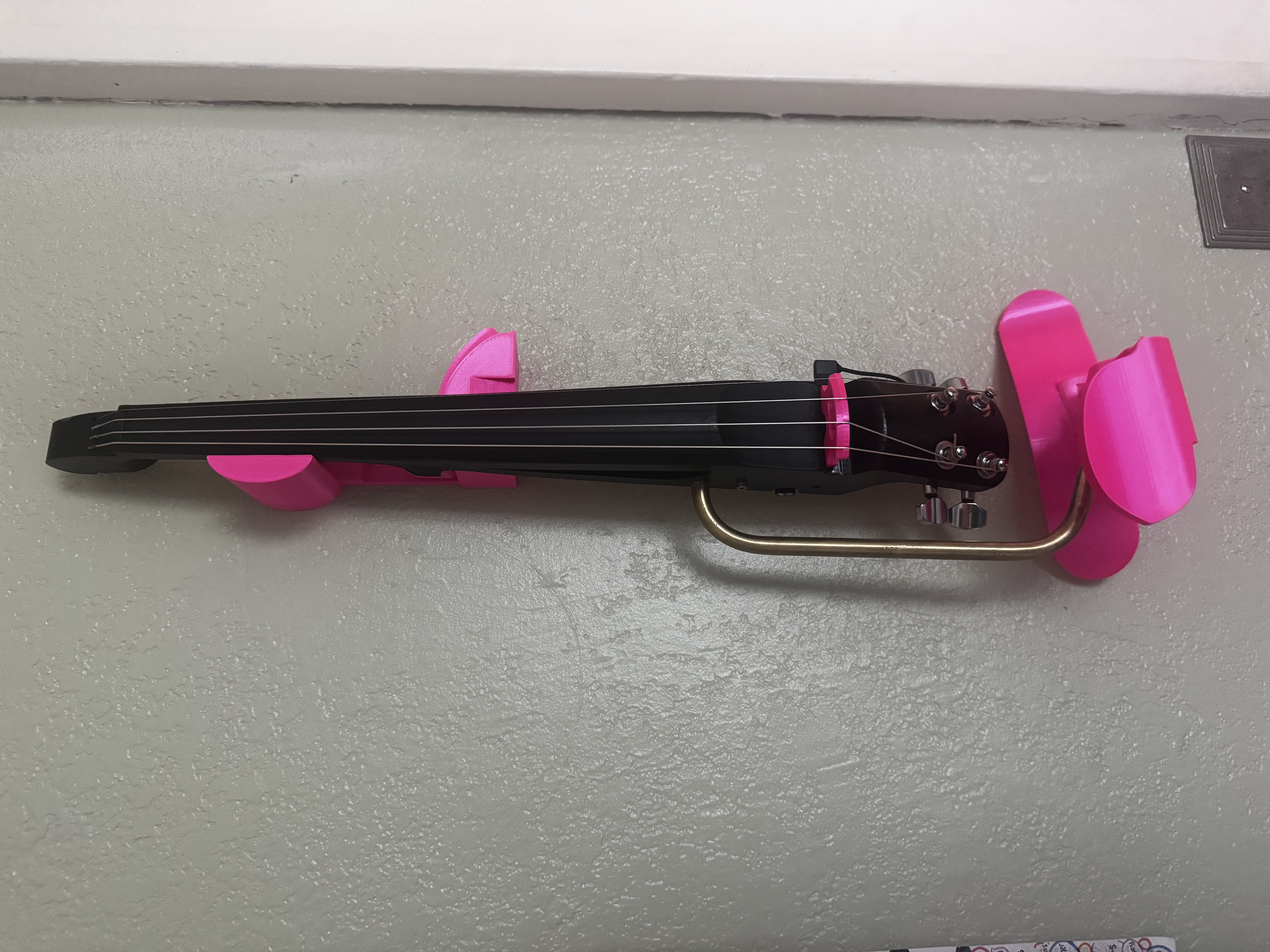 Wall Hanger For DHB-01: Minimalist Electric Violin