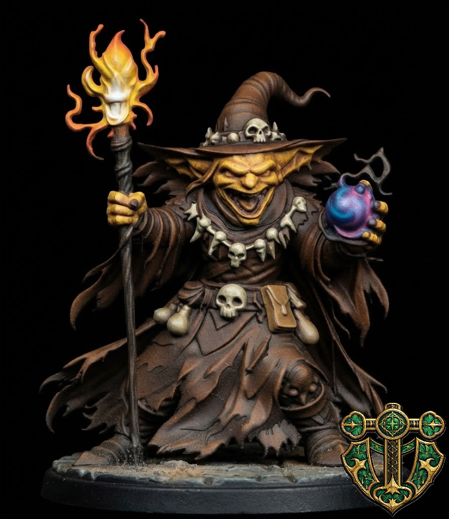 Goblin Wizard — miniatura 2