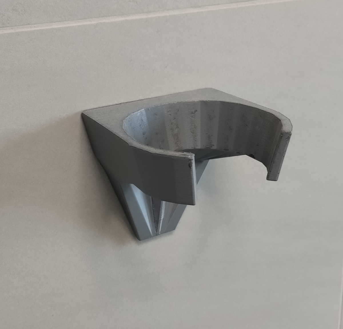Low Poly hair dryer wall mount