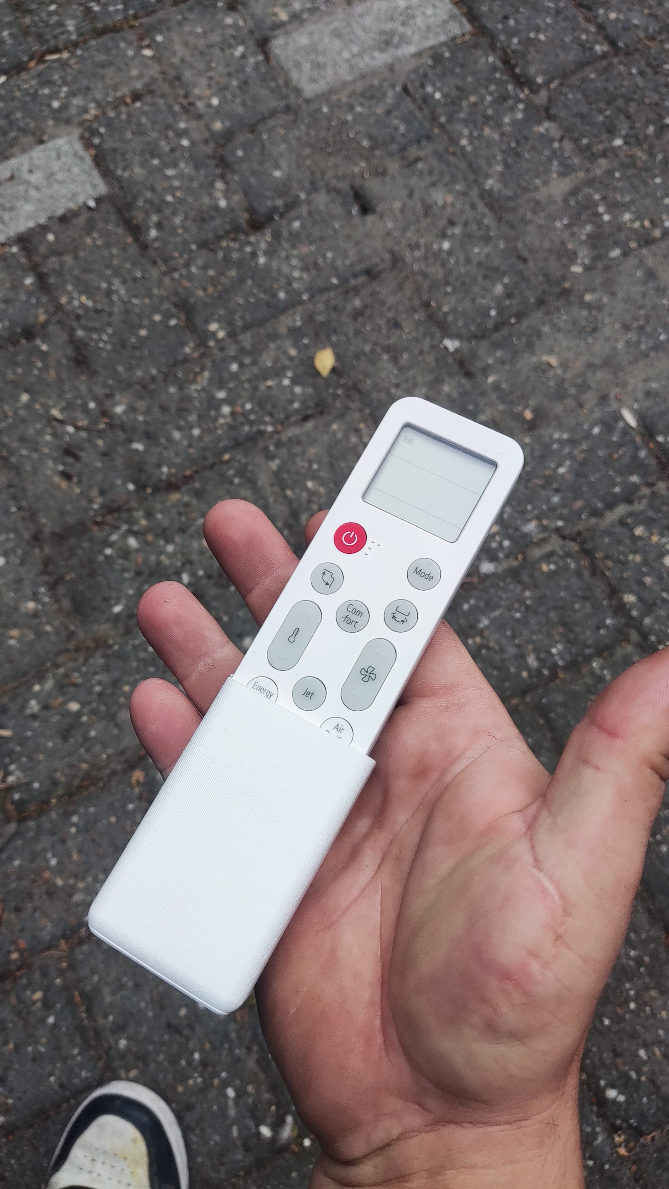 LG A/C remote holder