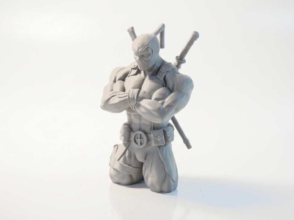 Deadpool Bust Marvel Superhero 3D Printable