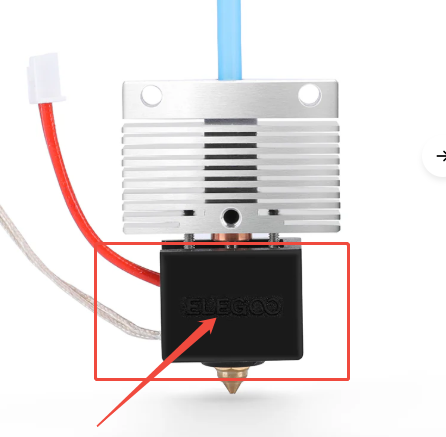Elegoo Neptune 4/Pro Hotend Sock Mold