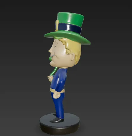 Fallout Vault boy. LUCKY by XAPA3 | Download free STL model 