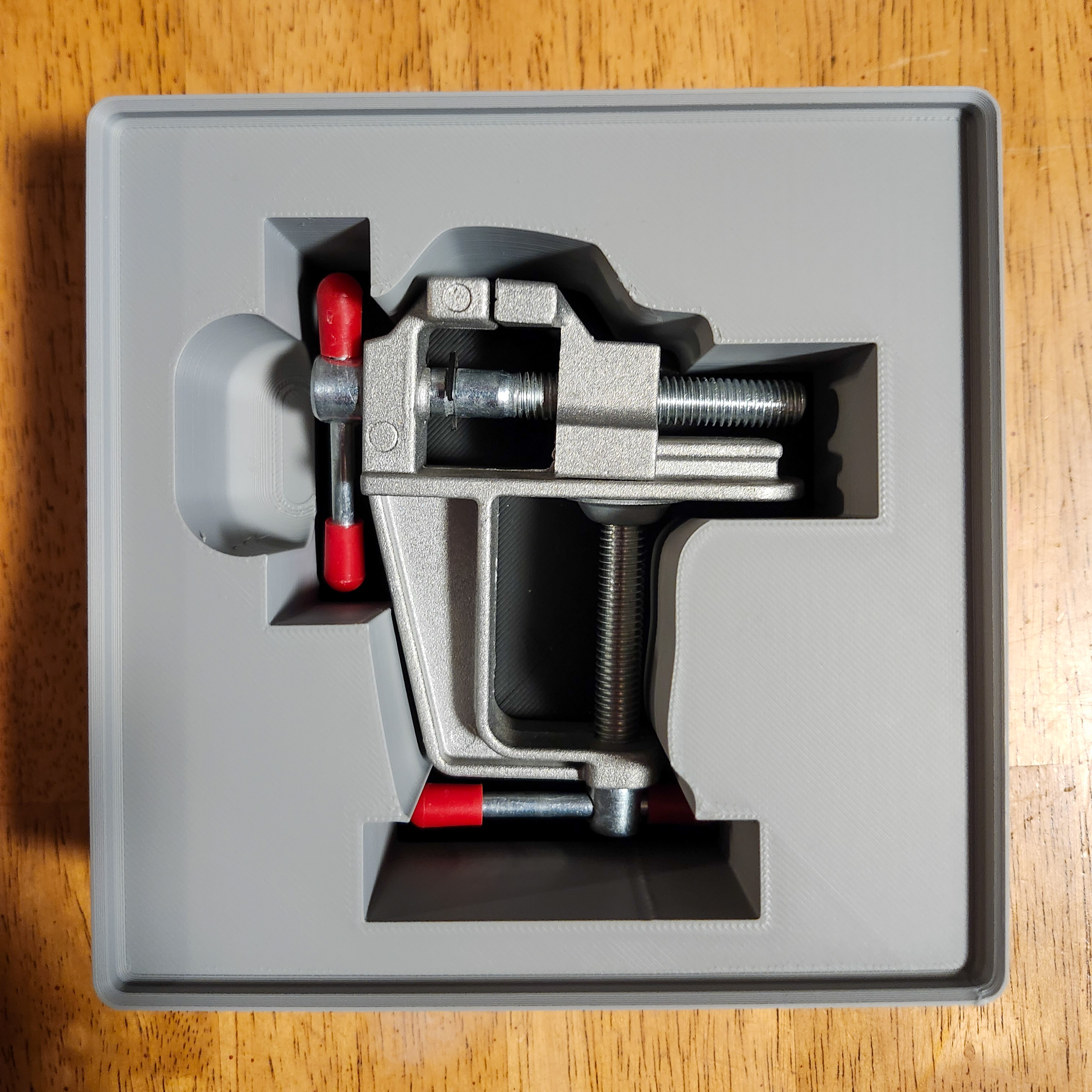 Miniatura 2 do modelo 3D Mini Vise Gridfinity Case