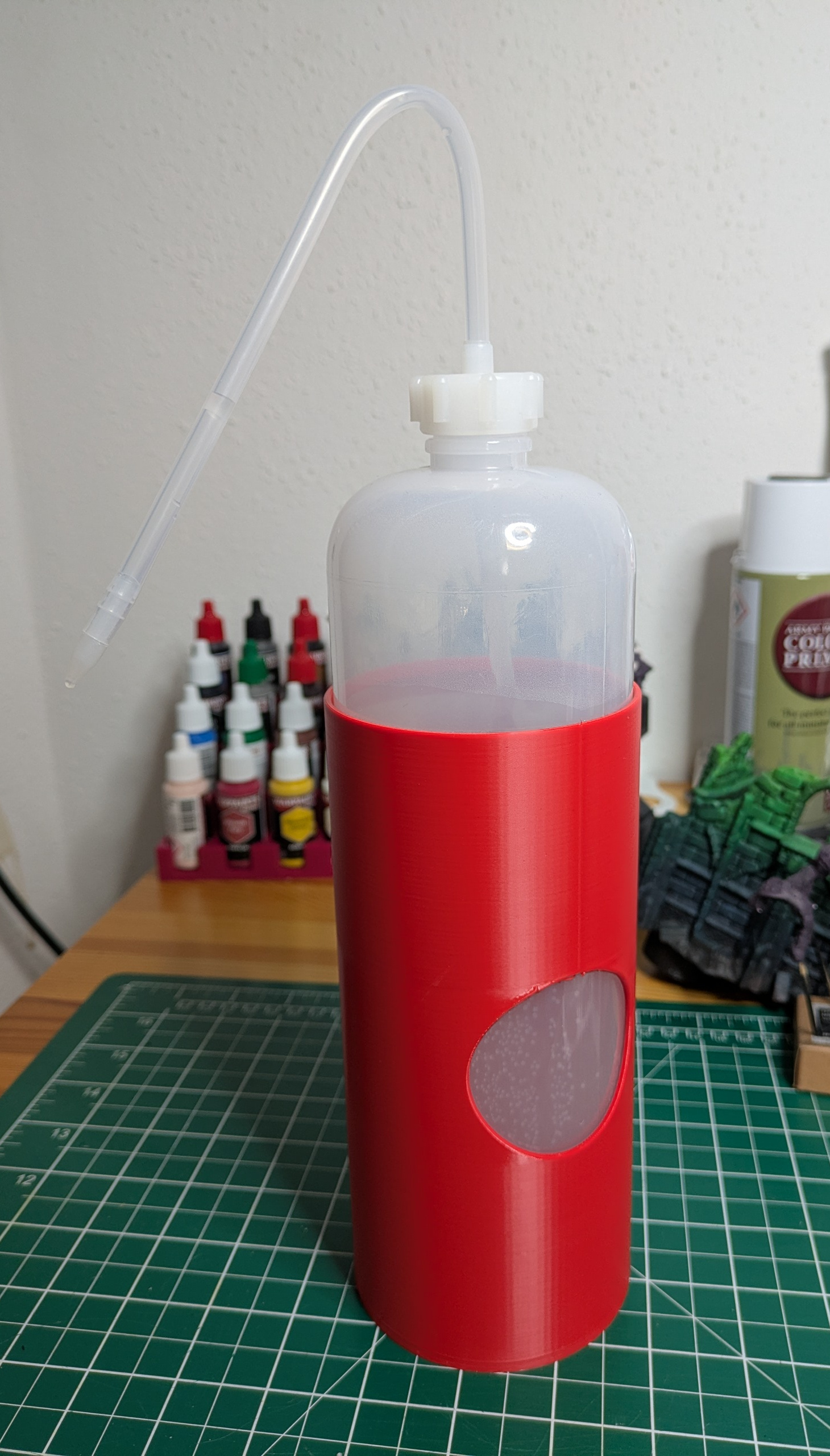 Wash bottle tube