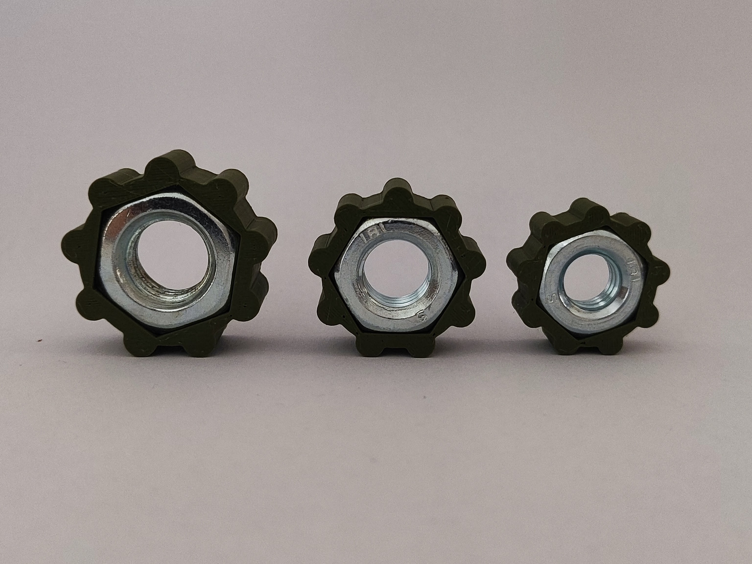 Hand-Grip Nut Caps M10 M12 M14 – 9-Tooth