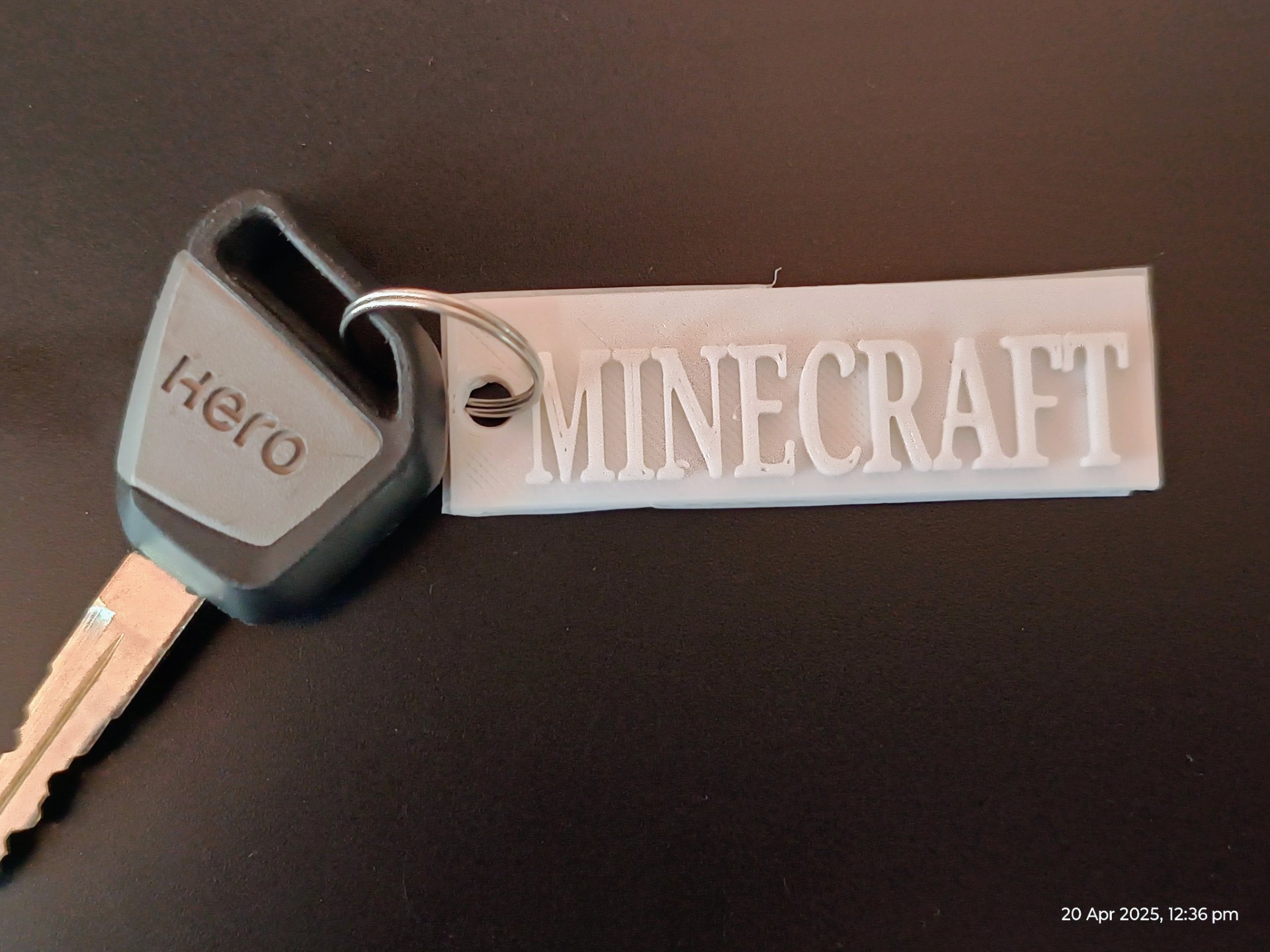 Minecraft Keychain