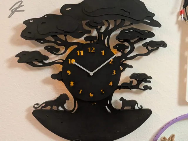 Savanna Clock