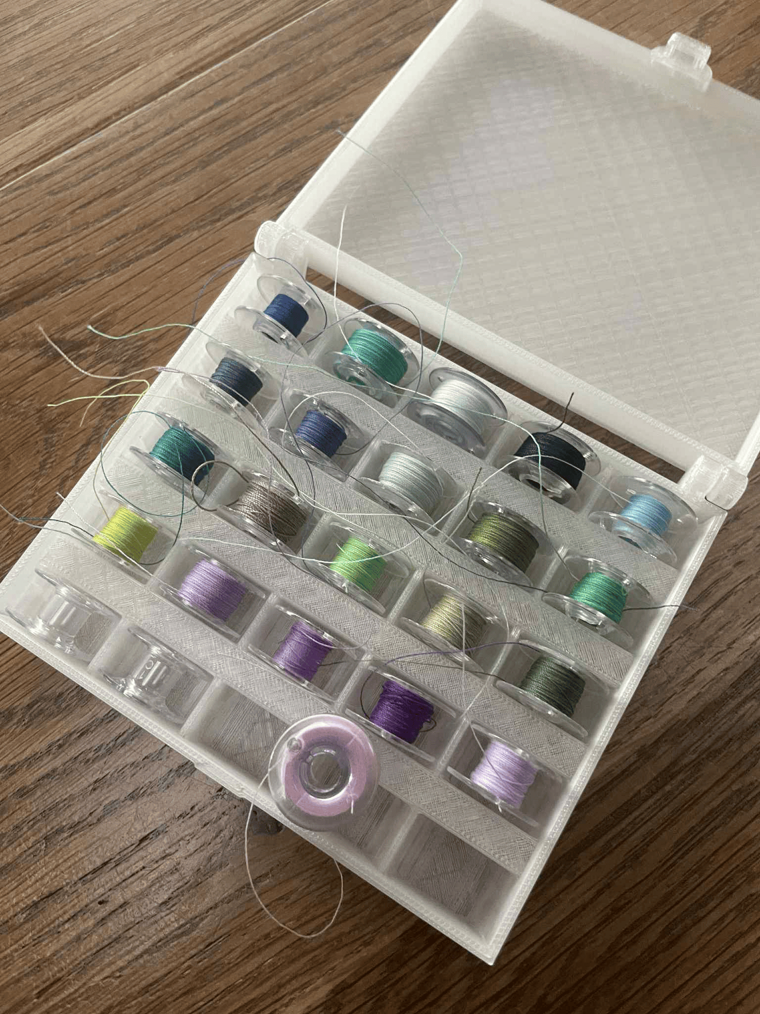 Spoolbox sewing
