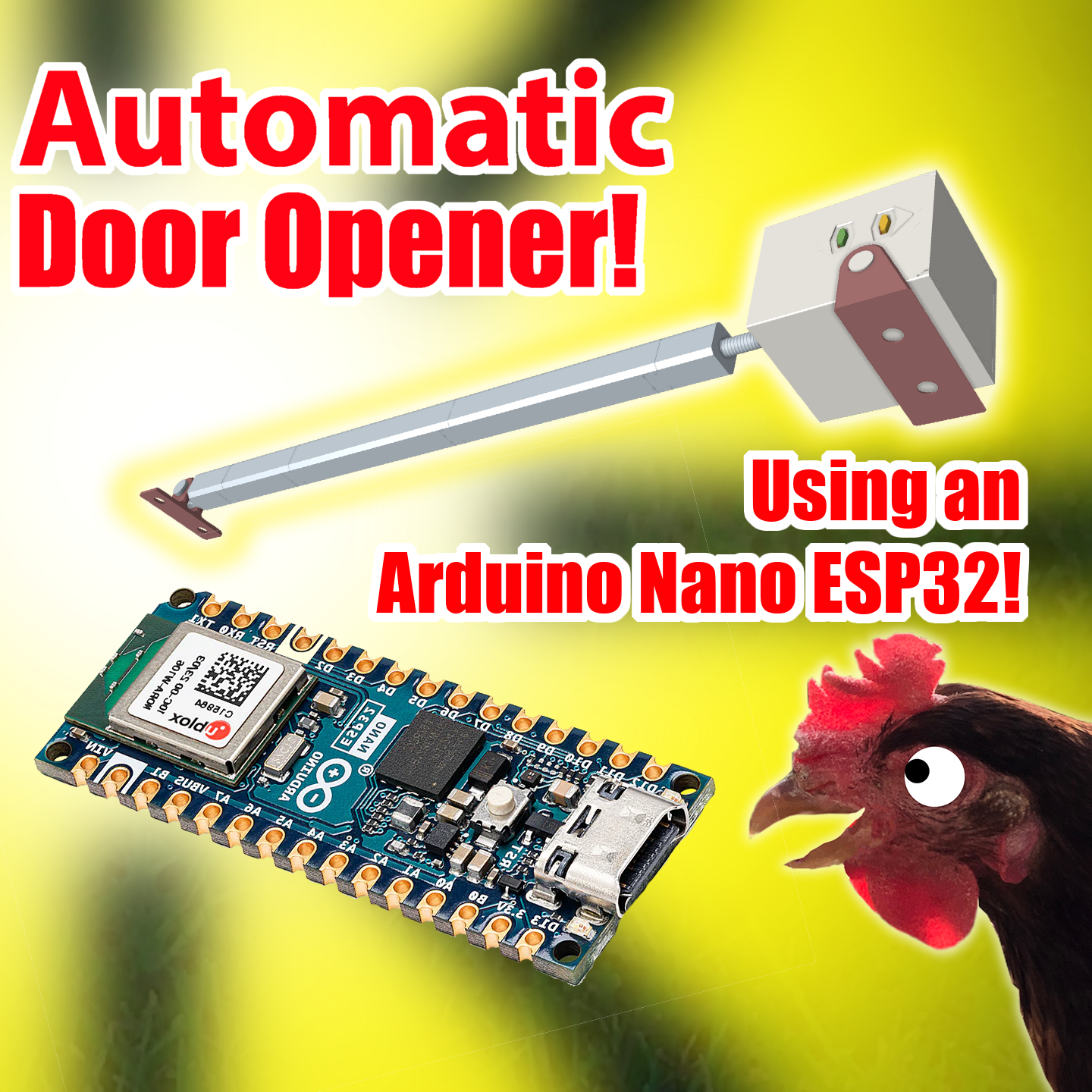 Super Smart Chicken Coop Door Opener