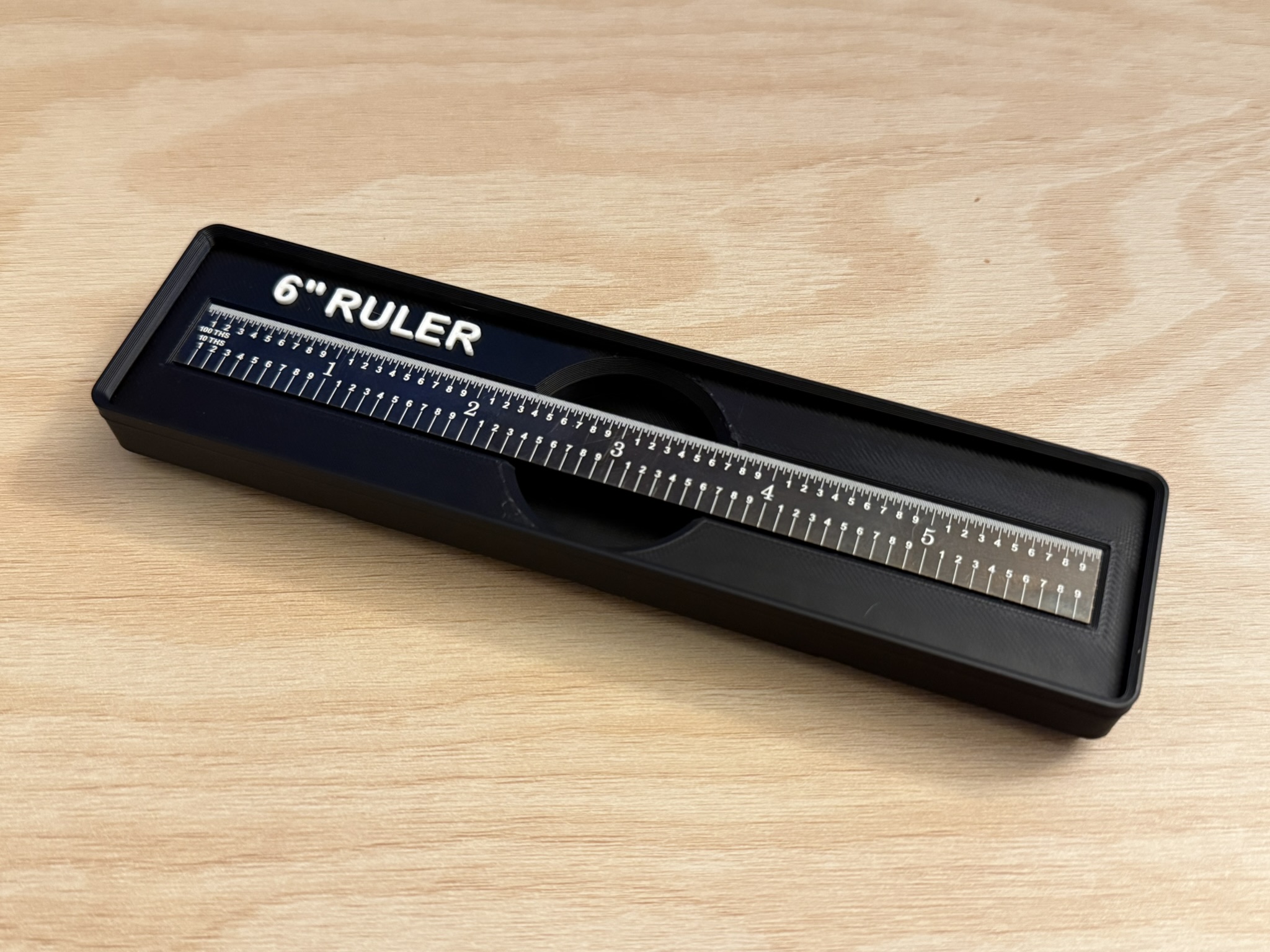 Gridfinity 6 inch Ruler