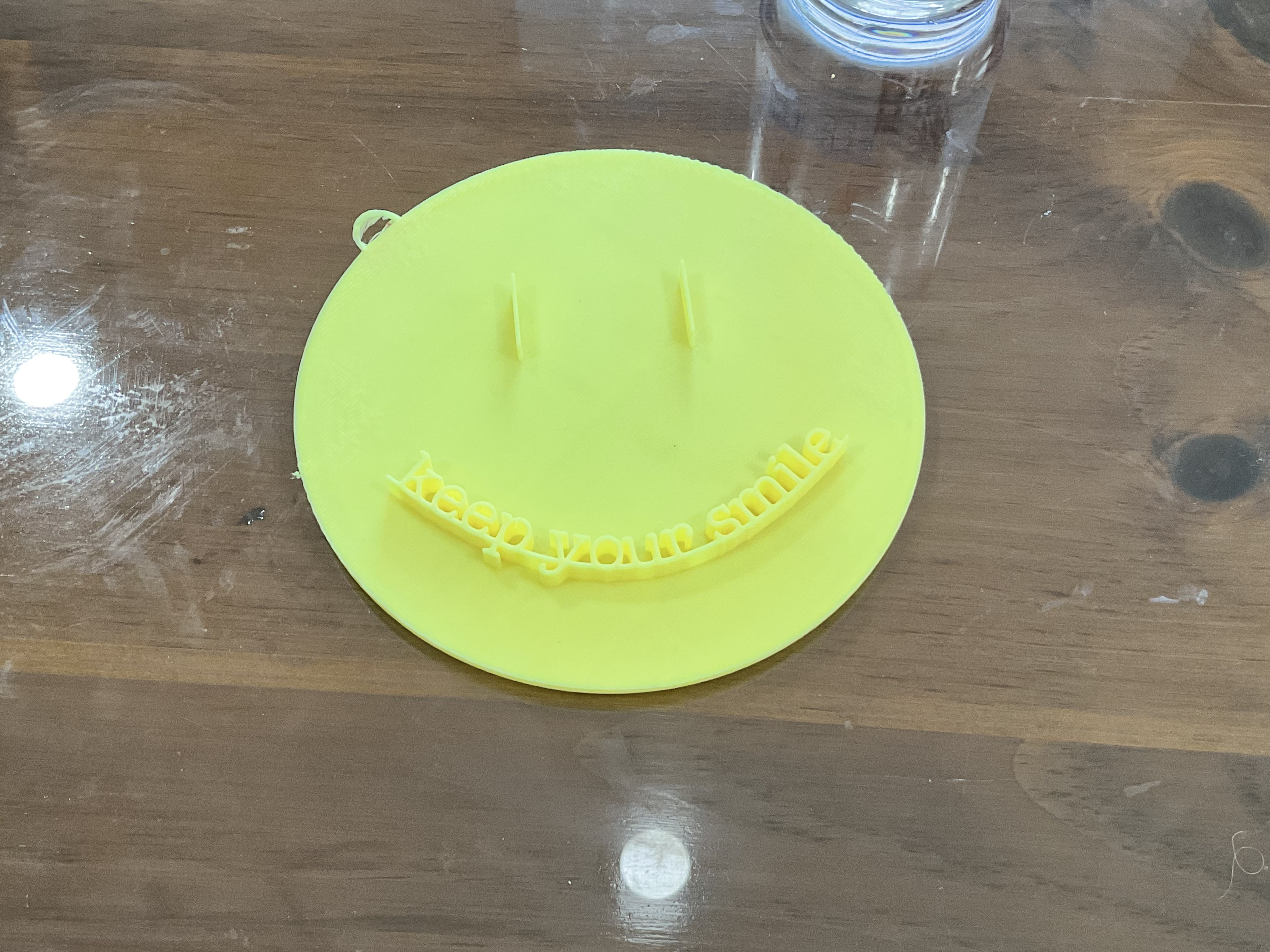 Keep Your smile keychain