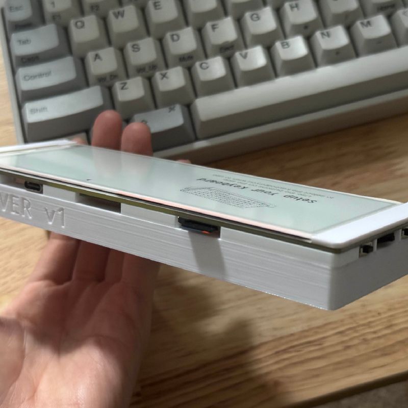 Carver v1 writerdeck case by Nguyen Hung | Download free STL model ...