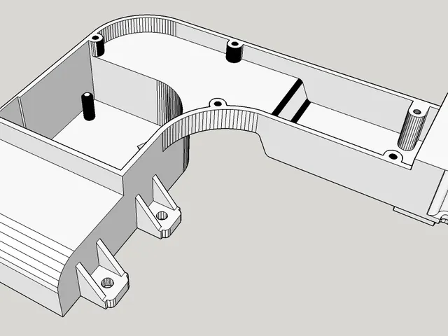 Rear Ventilation duct for FlashForge AD5M/5M pro