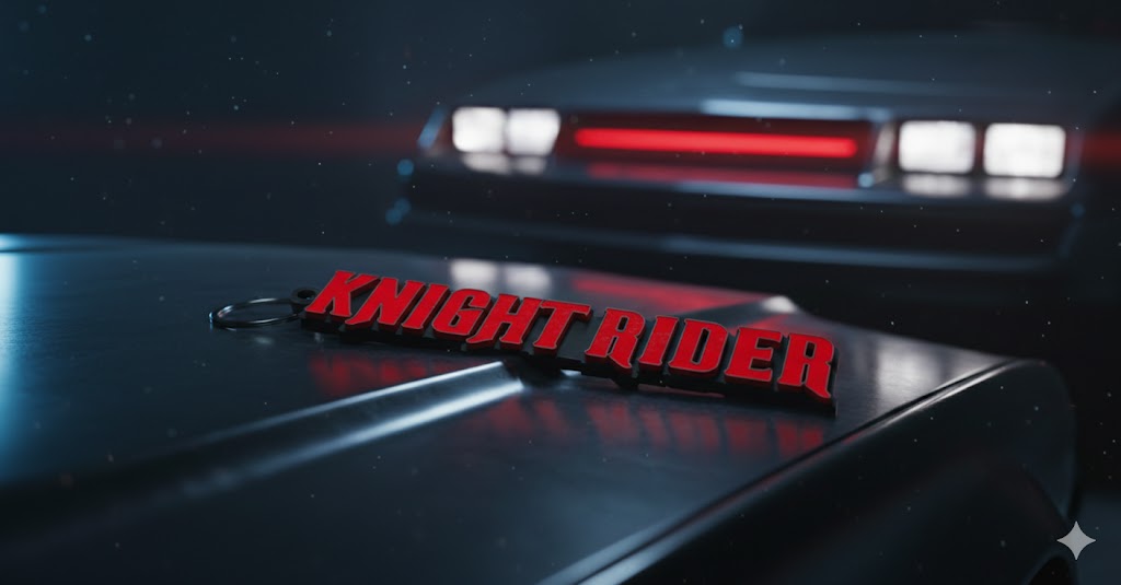 "Knight Rider" TV Show Keychain