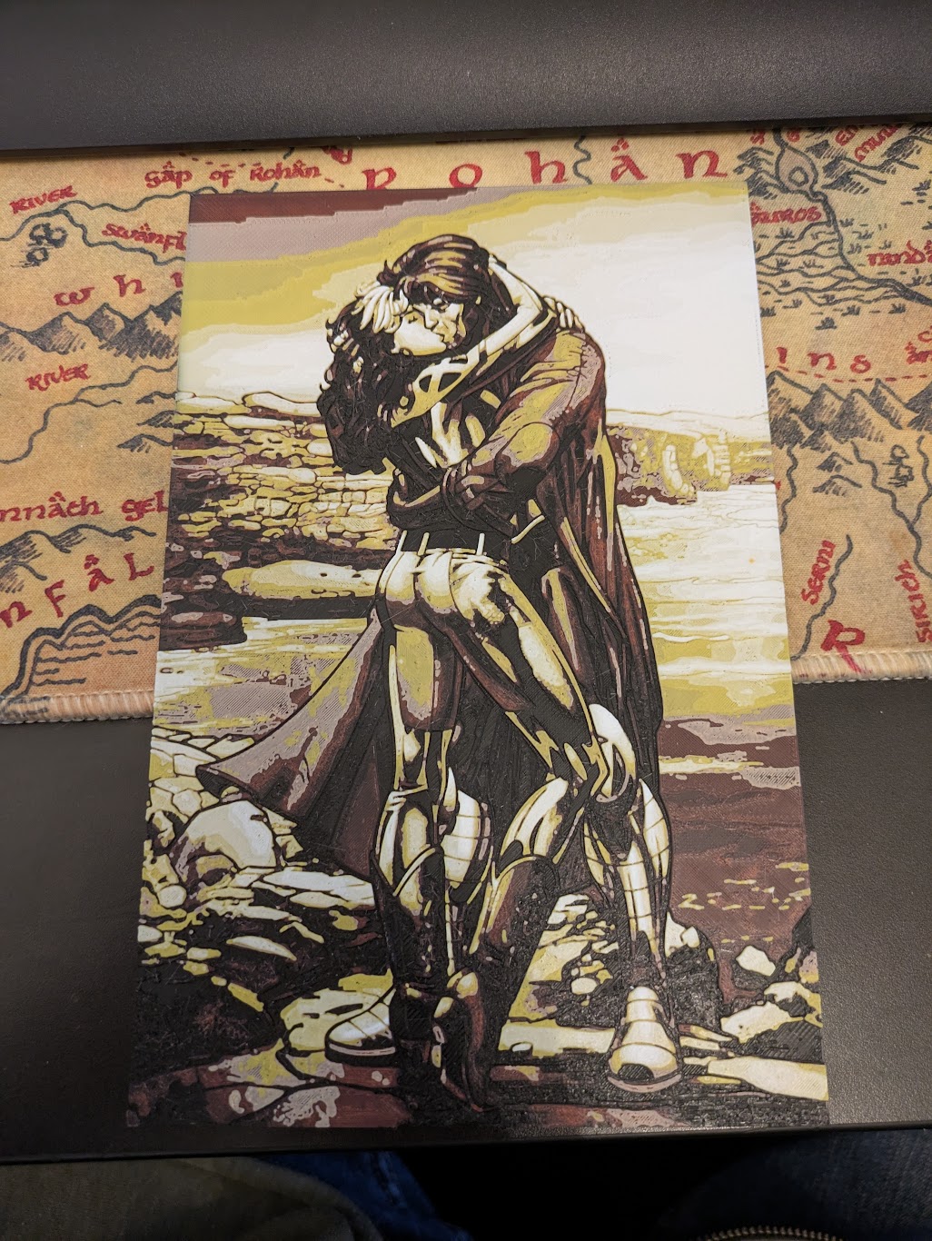 Gambit & Rogue Hueforge — miniatura 3