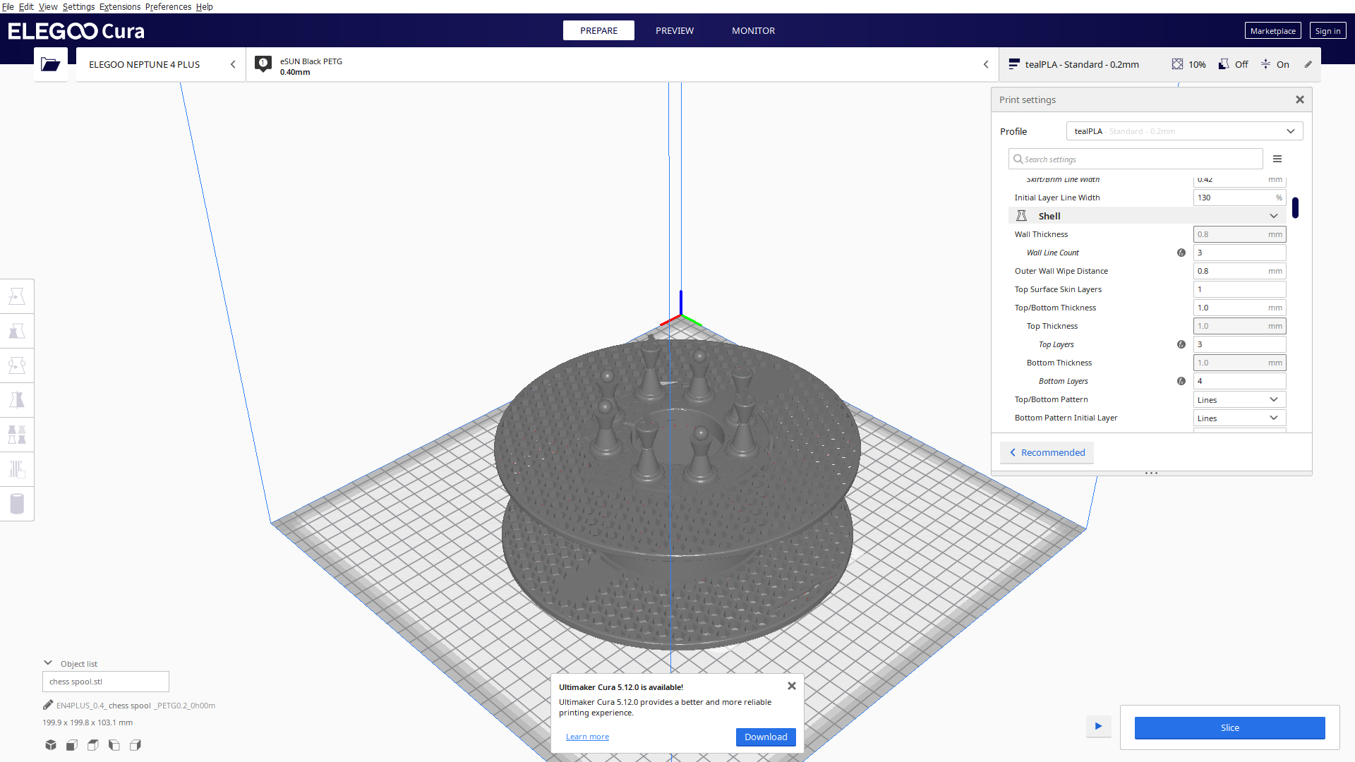 chess spool 3D model
