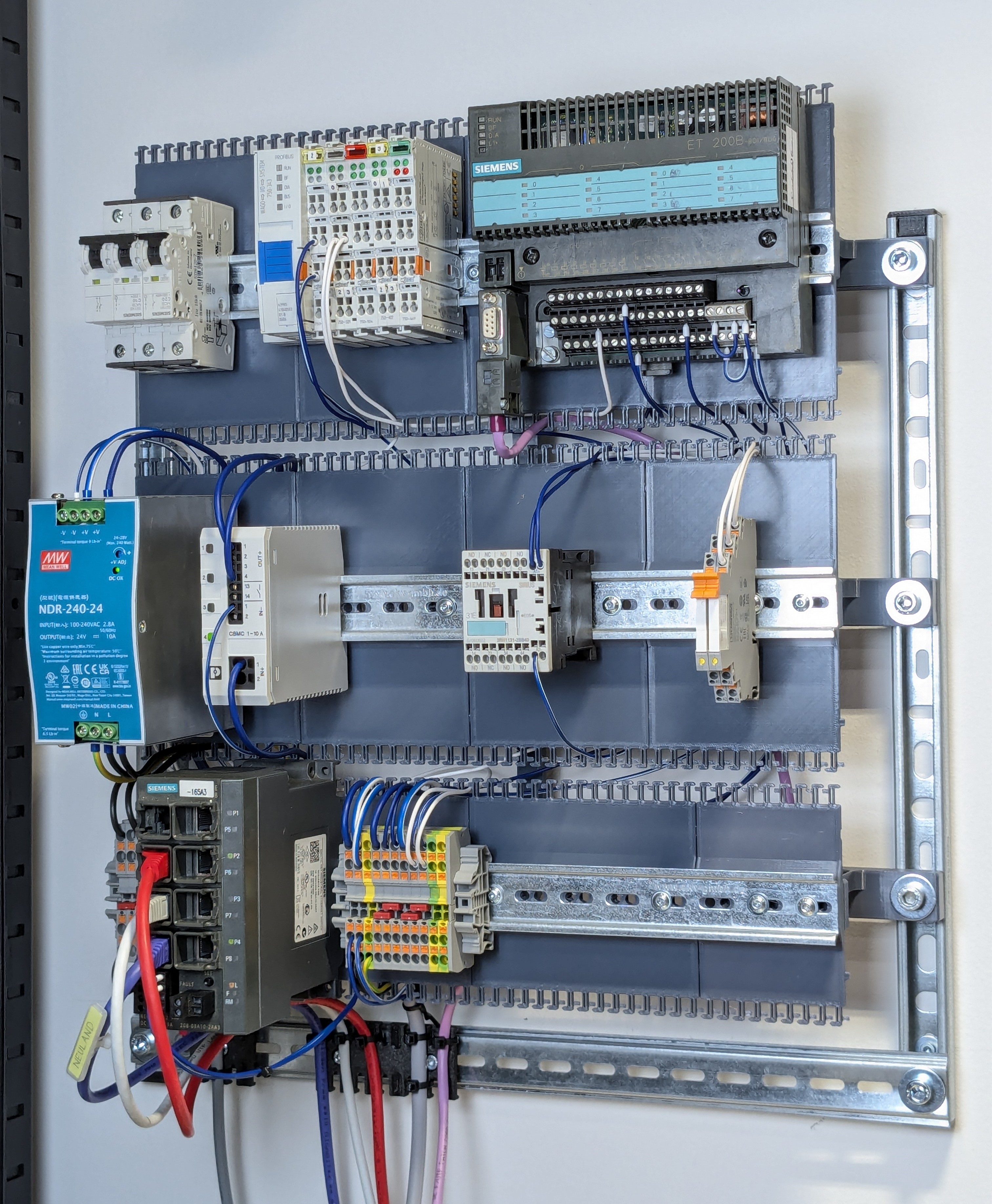 DIN Rail Wiring System