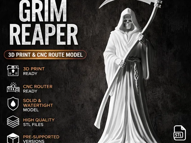 Grim Reaper Statue 2 #RoZ
